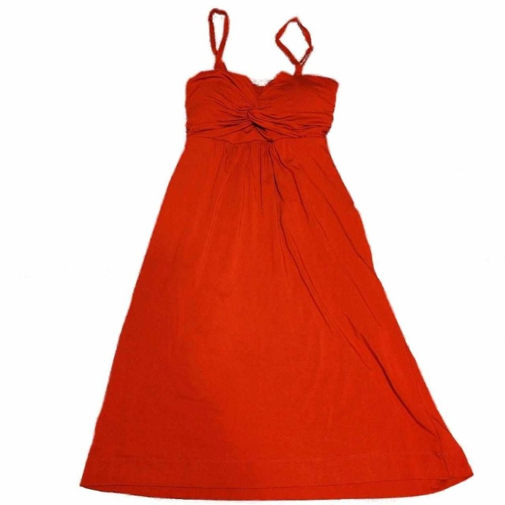 Red Convertible Straps Soma Dress